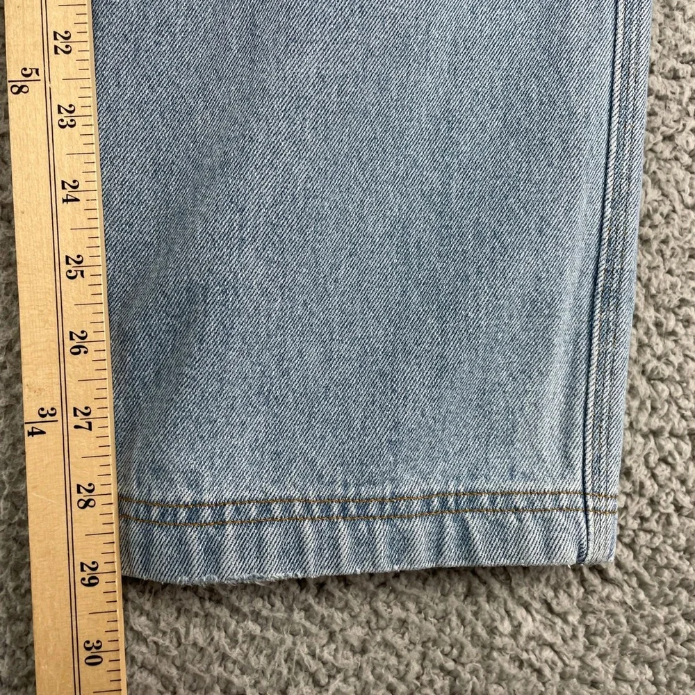 Duluth Trading Co Jeans Mens 38x30 Blue Ballroom Straight Leg Workwear Denim
